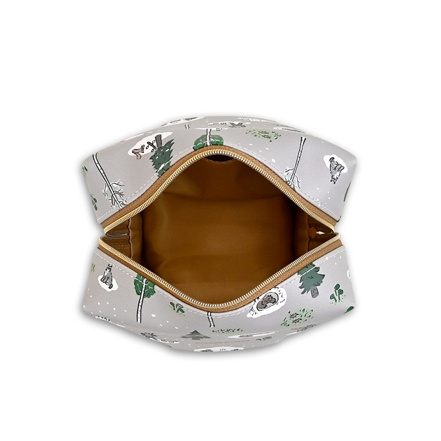 『ゴールデンカムイ』×イラストレーター・鬼頭祈コラボグッズ　ボックスポーチ（C）野田サトル／集英社・ゴールデンカムイ製作委員会