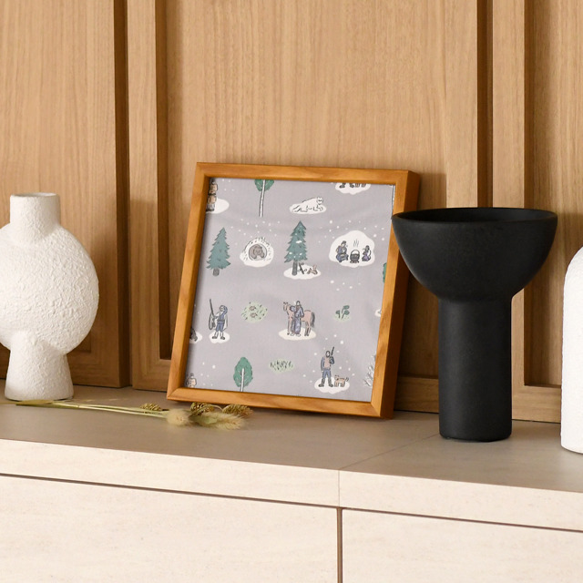 『ゴールデンカムイ』×イラストレーター・鬼頭祈コラボグッズ　バンダナ（C）野田サトル／集英社・ゴールデンカムイ製作委員会