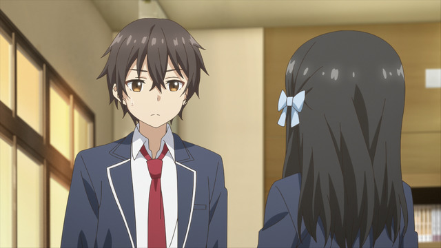 夏アニメ「継母の連れ子が元カノだった」第3話先行カット（C）紙城境介・KADOKAWA／連れカノ製作委員会