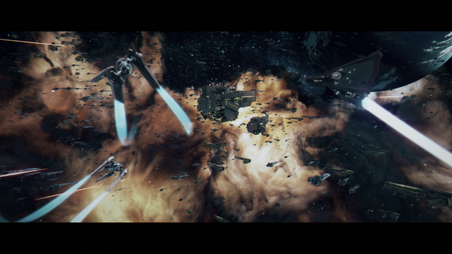 『銀河英雄伝説 Die Neue These 激突』『策謀』Blu-ray 収録版エンディング映像（帝国Ver.）（C）田中芳樹/銀河英雄伝説 Die Neue These 製作委員会