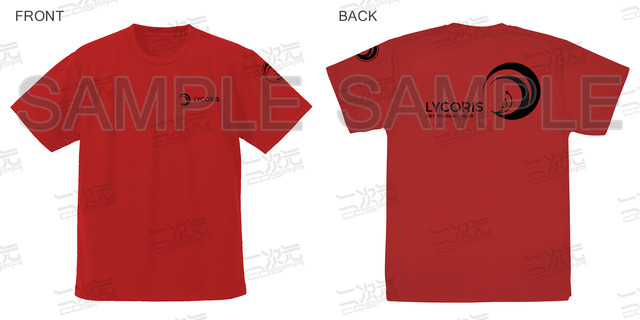 「リコリス 1stドライTシャツ」 3,520円（税込）（C）Spider Lily／アニプレックス・ABCアニメーション・BS11