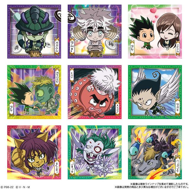 売れ筋新商品 HUNTER×HUNTER シール×ウエハースvol.3【フルコンプ