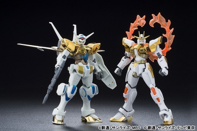 ふたつのガンダムがコラボ、「G-レコ」ベルリと「ビルドファイターズトライ」セカイがCM共演