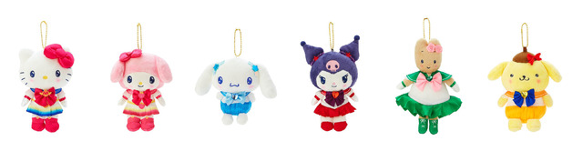 劇場版「美少女戦士セーラームーン Eternal」×サンリオキャラクターズマスコットホルダー （全 6 種） （C）武内直子・PNP／劇場版「美少女戦士セーラームーン Eternal」製作委員会（C）2022 SANRIO CO., LTD. 著作（株）サンリオ