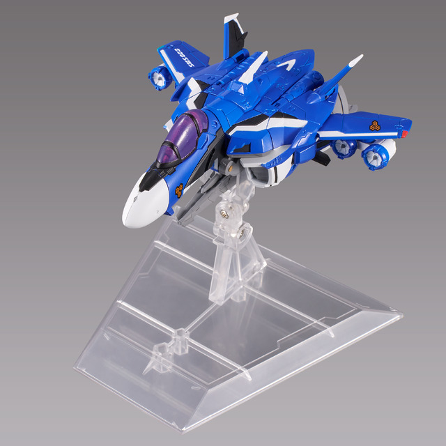 TINY SESSION VF-25G メサイアバルキリー（ミシェル機） with ランカ（C）2007 BIGWEST/MACROSS F PROJECT・MBS（C）2015 BIGWEST/MACROSS DELTA PROJECT