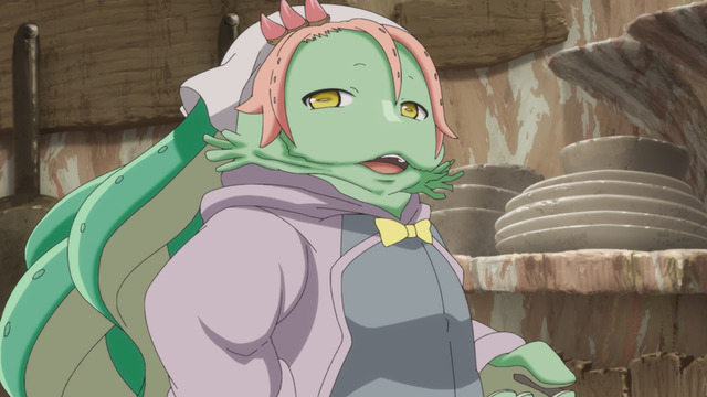 夏アニメ「メイドインアビス 烈日の黄金郷」第4話先行カット（C）つくしあきひと・竹書房／メイドインアビス 「烈日の黄金郷」 製作委員会