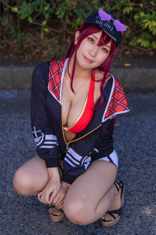 宝鐘マリン「ホロライブ」／モデル：望月もち子、撮影：tama