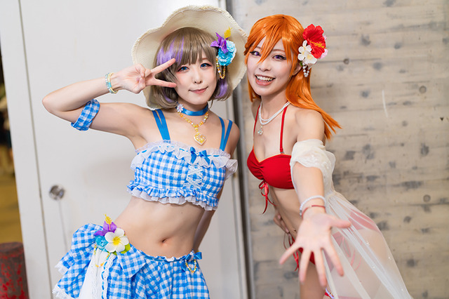 澁谷かのん、唐可可『ラブライブ！スーパースター!!』サニーオーシャン編／モデル：リュカ、MOTO、撮影：乃木章