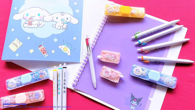 「サンリオキャラクターズ」×「サンキューマート」コラボ文具シリーズ
