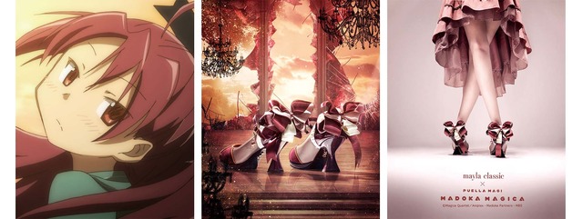 「- マイラクラシック×魔法少女まどか☆マギカ アイコニック シューズオブジェ パンプス -」佐倉杏子（C）Magica Quartet／Aniplex・Madoka Partners・MBS