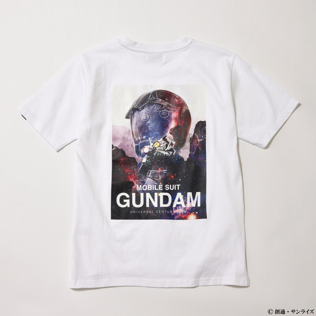 「STRICT-G ZERO STAR『機動戦士ガンダム』Tシャツ GUNDAM柄」各7,480円（税込／送料・手数料別途）（C）創通・サンライズ