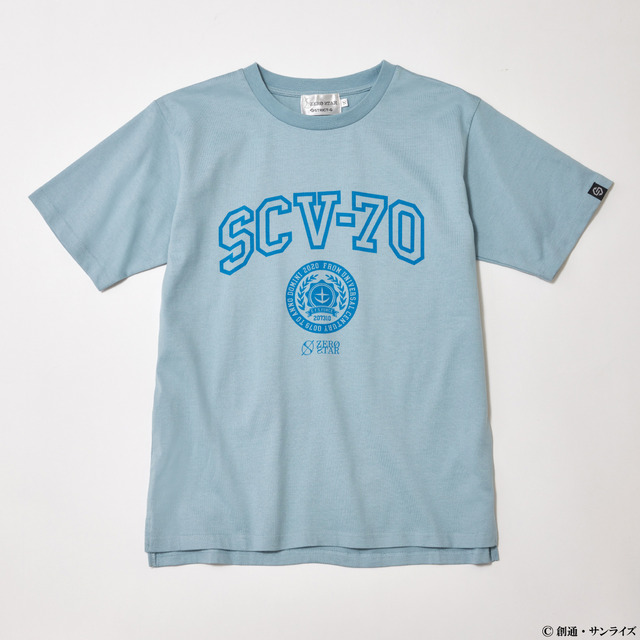 「STRICT-G ZERO STAR『機動戦士ガンダム』Tシャツ SCV-70柄」各7,480円（税込／送料・手数料別途）（C）創通・サンライズ