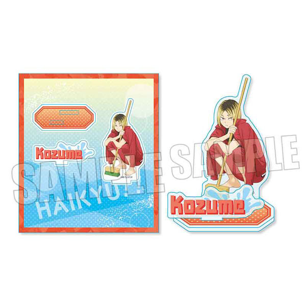 アクリルスタンド ハイキュー！！  プール掃除ver.[ベルハウス]《０９月予約》（C）古館春一/集英社・「ハイキュー！！」製作委員会・MBS