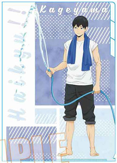 クリアファイル3ポケット ハイキュー！！  プール掃除ver.[ベルハウス]《０９月予約》（C）古館春一/集英社・「ハイキュー！！」製作委員会・MBS