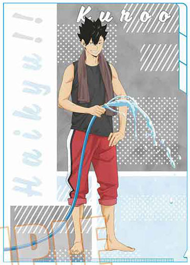 クリアファイル3ポケット ハイキュー！！  プール掃除ver.[ベルハウス]《０９月予約》（C）古館春一/集英社・「ハイキュー！！」製作委員会・MBS