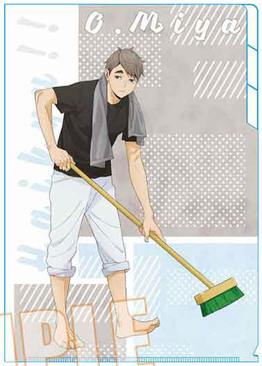 クリアファイル3ポケット ハイキュー！！  プール掃除ver.[ベルハウス]《０９月予約》（C）古館春一/集英社・「ハイキュー！！」製作委員会・MBS