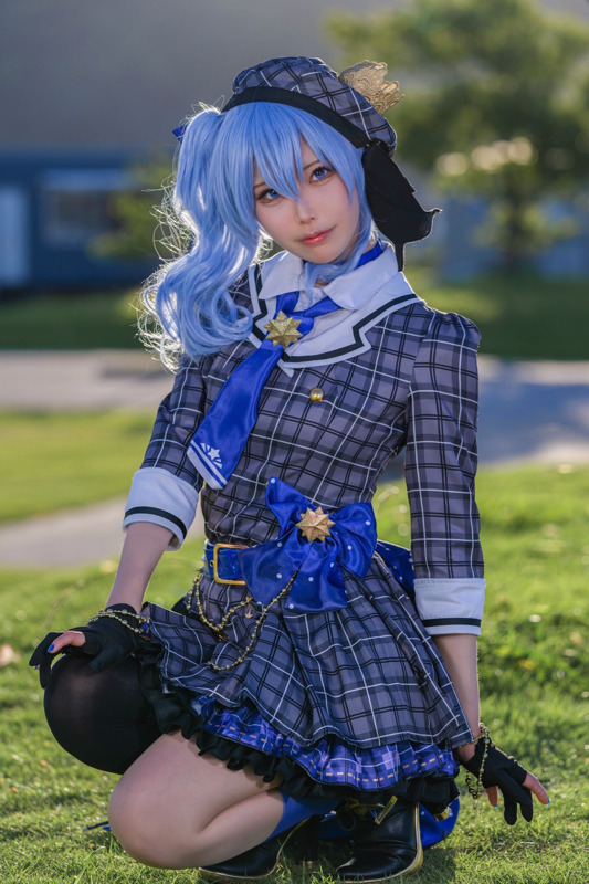 星街すいせい「ホロライブ」／モデル：一条はな、撮影：tama