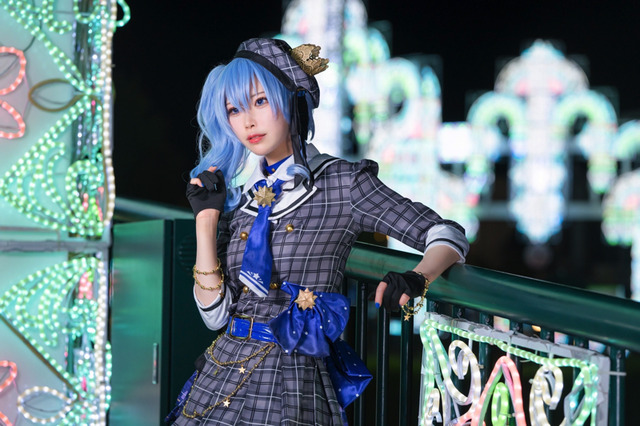 星街すいせい「ホロライブ」／モデル：一条はな、撮影：tama