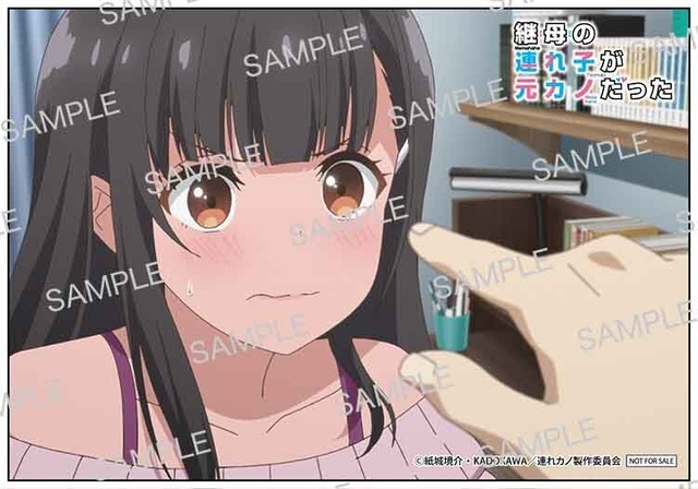 Amazon.co.jp　各巻購入特典：照れシーン場面写L版ブロマイドセット(C) 紙城境介・KADOKAWA／連れカノ製作委員会