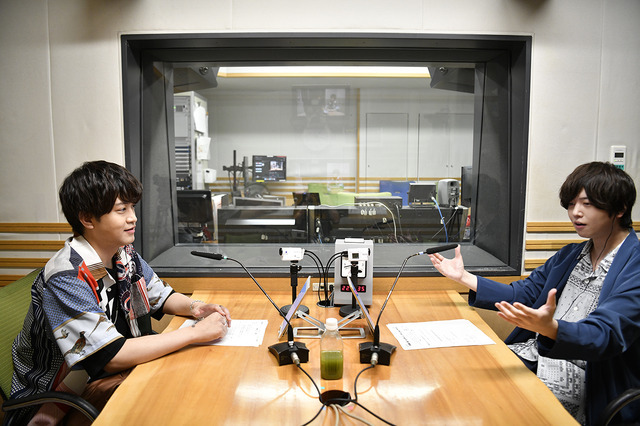 『斉藤壮馬・石川界人のダメじゃないラジオ』オンライン公開録音イベントの様子