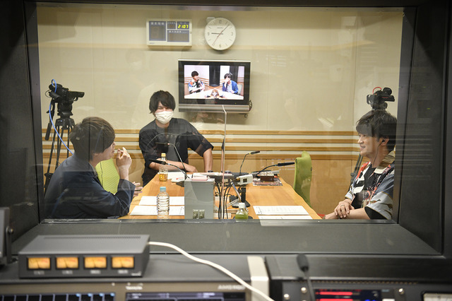 『斉藤壮馬・石川界人のダメじゃないラジオ』オンライン公開録音イベントの様子