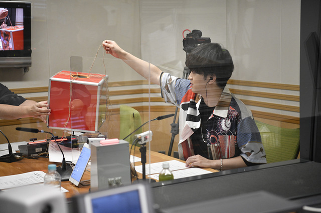 『斉藤壮馬・石川界人のダメじゃないラジオ』オンライン公開録音イベントの様子