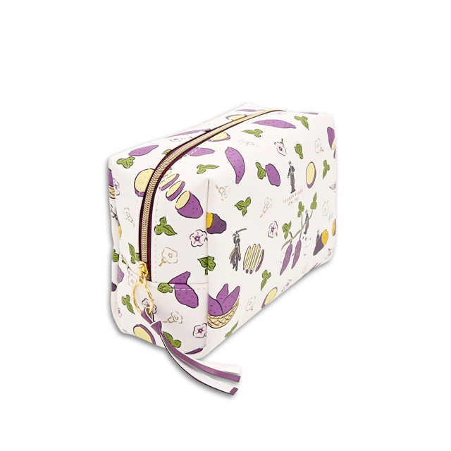 『刀剣乱舞-ONLINE-』×イラストレーター・鬼頭祈 コラボグッズ第8弾、「ボックスポーチ」（C）2015 EXNOA LLC/NITRO PLUS