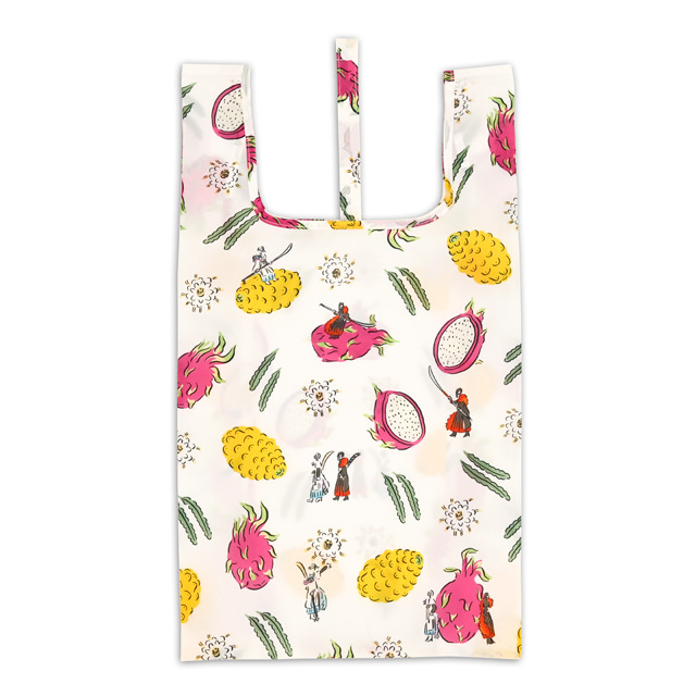 『刀剣乱舞-ONLINE-』×イラストレーター・鬼頭祈 コラボグッズ第8弾「エコバッグ」（C）2015 EXNOA LLC/NITRO PLUS