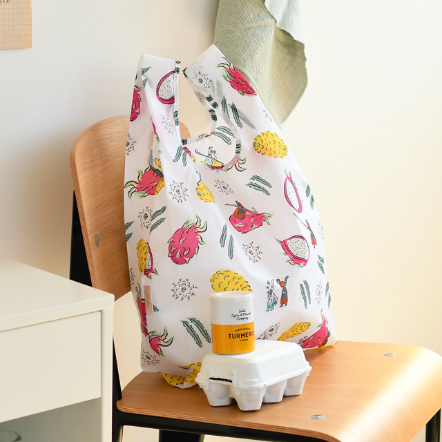 『刀剣乱舞-ONLINE-』×イラストレーター・鬼頭祈 コラボグッズ第8弾「エコバッグ」（C）2015 EXNOA LLC/NITRO PLUS