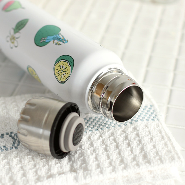 『刀剣乱舞-ONLINE-』×イラストレーター・鬼頭祈 コラボグッズ第8弾「thermo mug ステンレスボトル」（C）2015 EXNOA LLC/NITRO PLUS