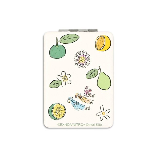 『刀剣乱舞-ONLINE-』×イラストレーター・鬼頭祈 コラボグッズ第8弾「コンパクトミラー」（C）2015 EXNOA LLC/NITRO PLUS