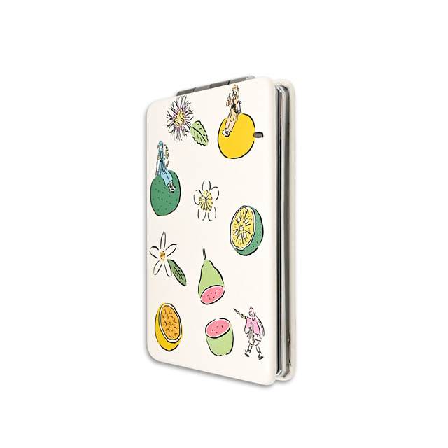 『刀剣乱舞-ONLINE-』×イラストレーター・鬼頭祈 コラボグッズ第8弾「コンパクトミラー」（C）2015 EXNOA LLC/NITRO PLUS