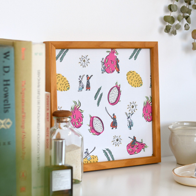 『刀剣乱舞-ONLINE-』×イラストレーター・鬼頭祈 コラボグッズ第8弾「バンダナ」（C）2015 EXNOA LLC/NITRO PLUS