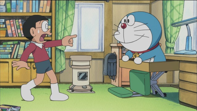 『へっぽこご先祖さま』関連作『未来の国からはるばると』（2006/4/21OA）場面写真（C）藤子プロ・小学館・テレビ朝日・シンエイ・ADK