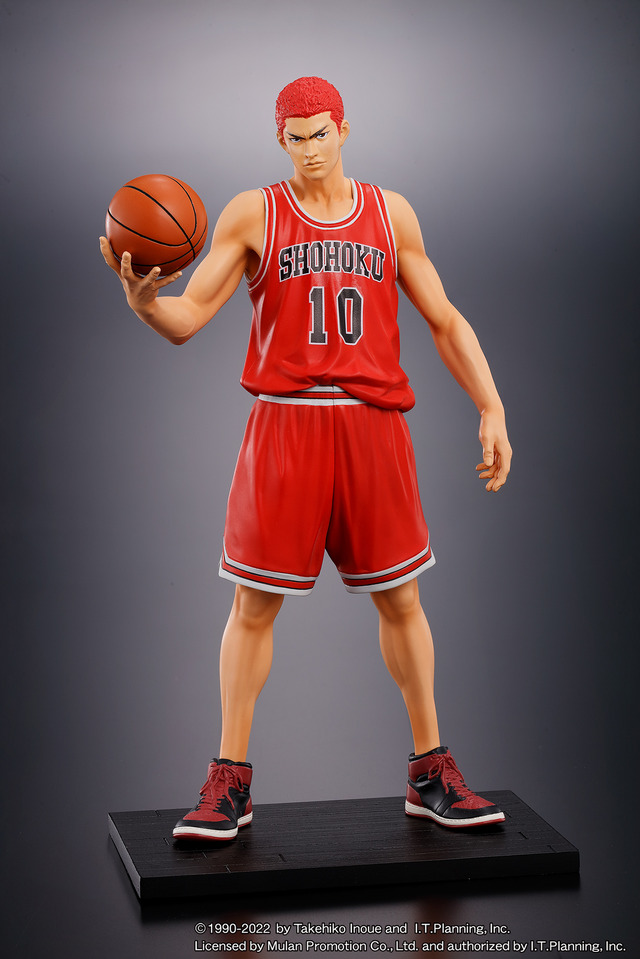 SLAM DUNK」桜木花道ら“湘北高校バスケ部”メンバー5人がフィギュア化