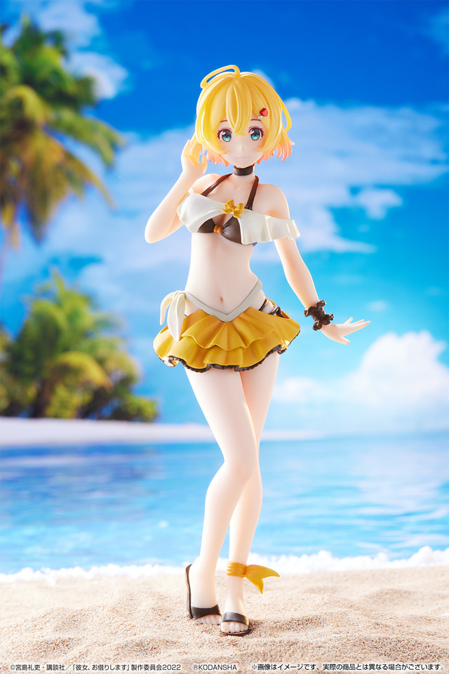 「一番くじ 彼女、お借りします 満足度4～夏模様、恋模様。～」B賞：七海麻美～夏の装い～フィギュア（C）宮島礼吏・講談社／「彼女、お借りします」製作委員会2022（C）KODANSHA