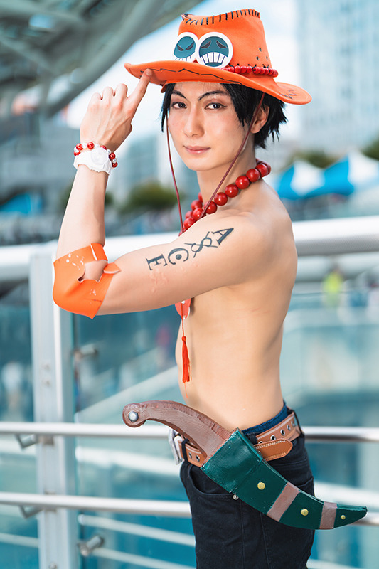 エース『ONE PIECE』／ろまの歩@Choco_La_Sa