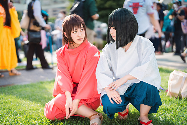 千、ハク『千と千尋の神隠し』／しろ@si_chan08、杏@Kniv_Es0yk