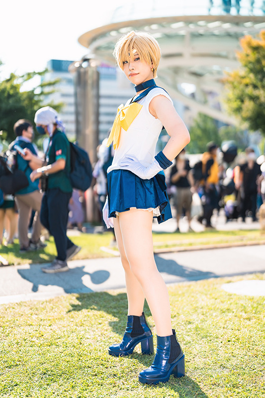 セーラーウラヌス『美少女戦士セーラームーン』／みつやま@mitsuyama_cos