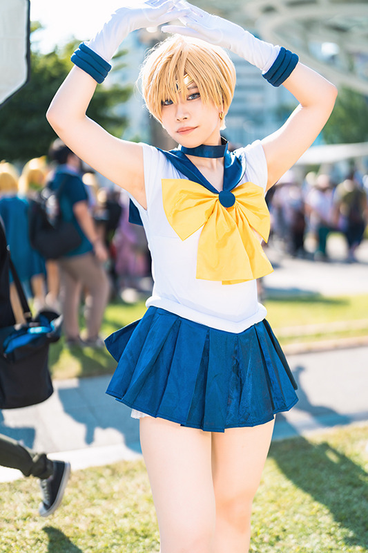 セーラーウラヌス『美少女戦士セーラームーン』／みつやま@mitsuyama_cos