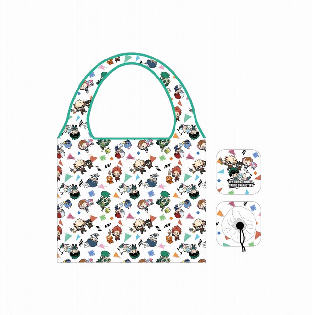 「僕のヒーローアカデミア×サンリオキャラクターズ」第2弾「エコバッグ」2,200円（税込）（C）堀越耕平／集英社・僕のヒーローアカデミア製作委員会（C）2021 SANRIO CO., LTD. TOKYO, JAPAN L