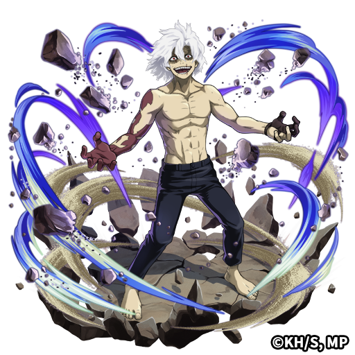 [覚醒]死柄木弔（S+）（CV：内山昂輝）属性：魔（C）堀越耕平／集英社・僕のヒーローアカデミア製作委員会TM&amp;（C）Othello,Co. and MegaHouse