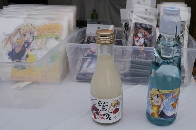 鷲宮神社、2015年の初詣は「グリザイアの果実」が熱かった　箸袋から焼きそば、多幸焼、時刻表まで