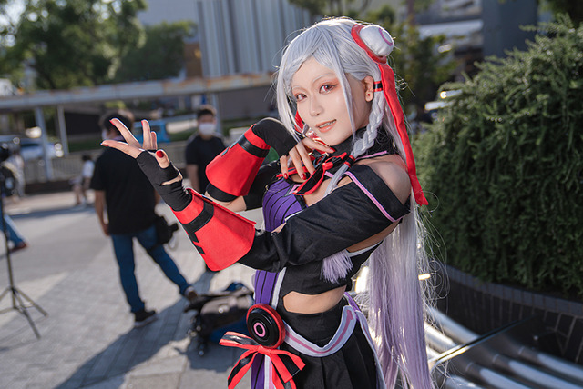 ユナ『ソードアート・オンライン -オーディナル・スケール-』／モデル：ともり、撮影：tama