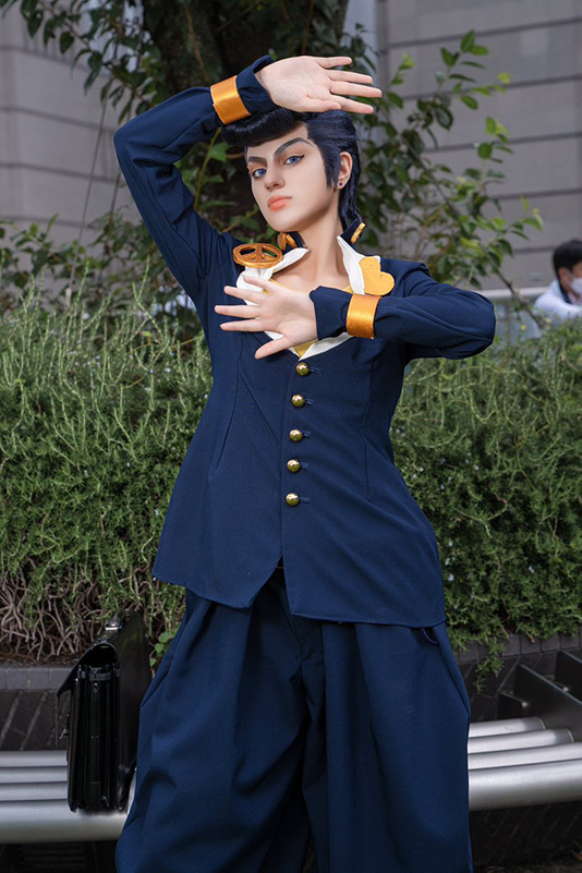 東方仗助『ジョジョの奇妙な冒険』／モデル：ぱぴこ、撮影：tama