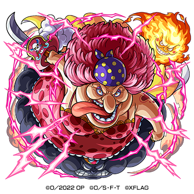 『モンスターストライク』×『ONE PIECE FILM RED』火属性 ★6四皇ビッグ・マムCV：小山茉美