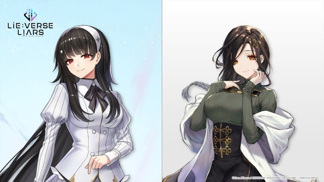 『Lie:verse Liars』妃泉真白（CAST：白雪巴）（C）Liars Alliance / ANYCOLOR,KADOKAWA,BALCONY.