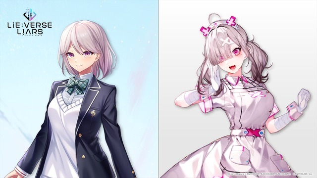 『Lie:verse Liars』姫川沙希（CAST：健屋花那）（C）Liars Alliance / ANYCOLOR,KADOKAWA,BALCONY.