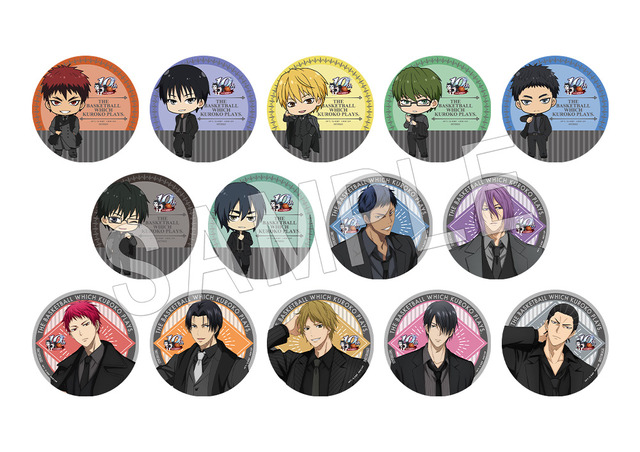 「『黒子のバスケ』×Chugai Grace Cafe」コラボメニューご注文特典・事前WEB予約特典（C）藤巻忠俊／集英社・黒子のバスケ製作委員会（C）「黒子のバスケ」アニメ10周年プロジェクト