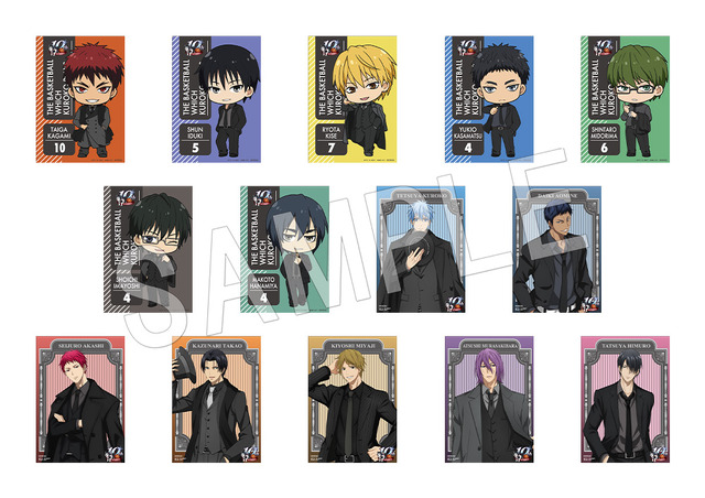 「『黒子のバスケ』×Chugai Grace Cafe」グッズご購⼊特典（C）藤巻忠俊／集英社・黒子のバスケ製作委員会（C）「黒子のバスケ」アニメ10周年プロジェクト